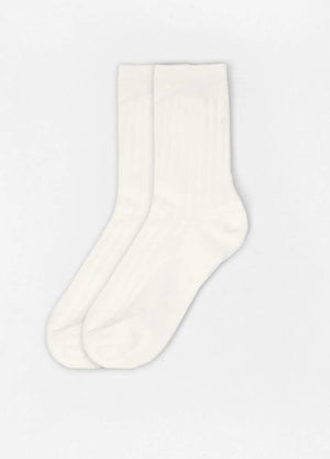 Men's Casual Double-Cylinder Ribbed Crew Socks