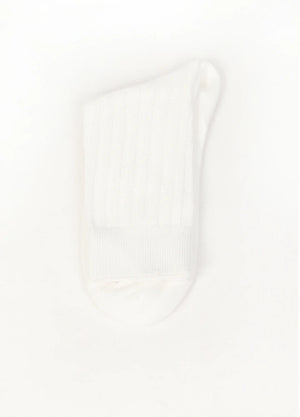 Men's Casual Double-Cylinder Ribbed Crew Socks