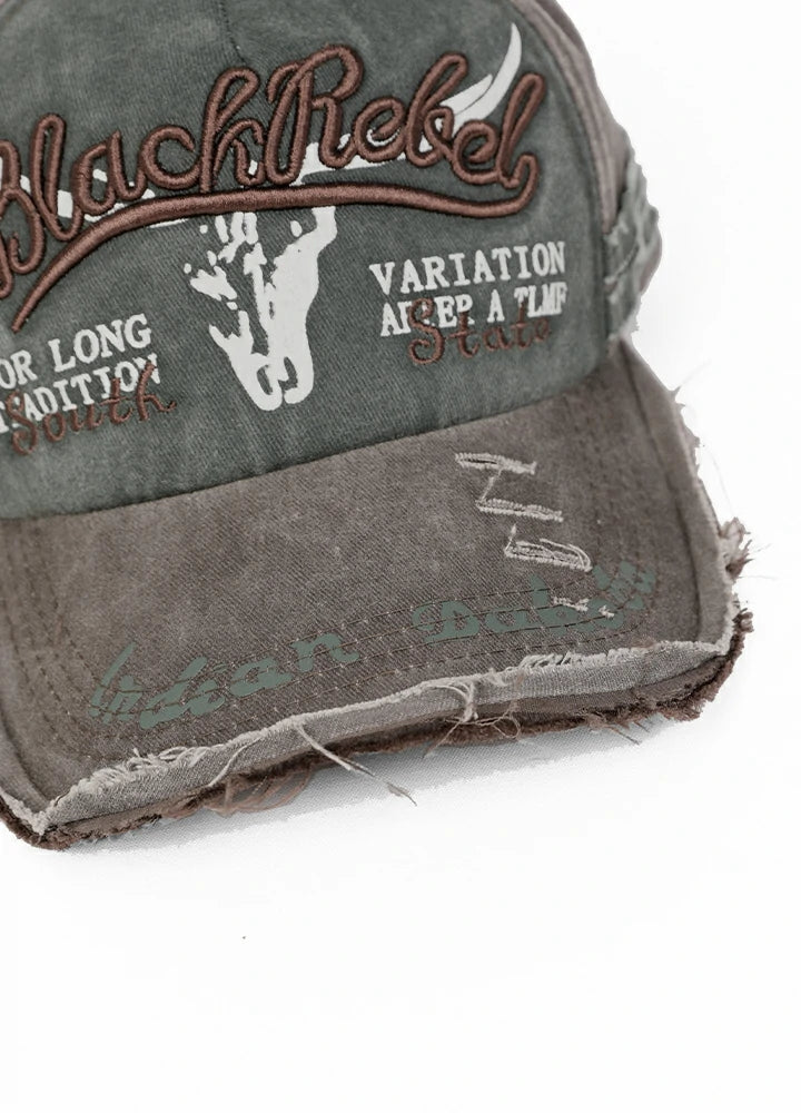 Vintage Distressed Baseball Cap