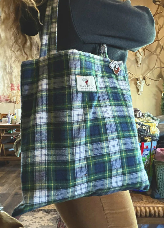 Classic Plaid Tote Bag