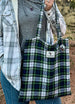 Classic Plaid Tote Bag