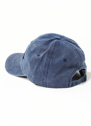 Vintage Washed Embroidered Baseball Cap