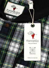 Vintage Inspired Hooded Plaid Flannel Shirt, Streetwear Cut