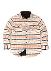 Men's Warm Sherpa Lined Plaid Shirt Jacket (Sherpa Lined Throughout)