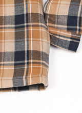 Men's Thicken Plaid Hooded Flannel Jacket with Quilted Lined