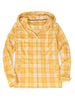 Women's Flower Whisperer Midweight Flannel Hooded Shirt