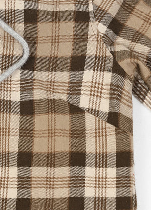 Women's Flower Whisperer Midweight Flannel Hooded Shirt