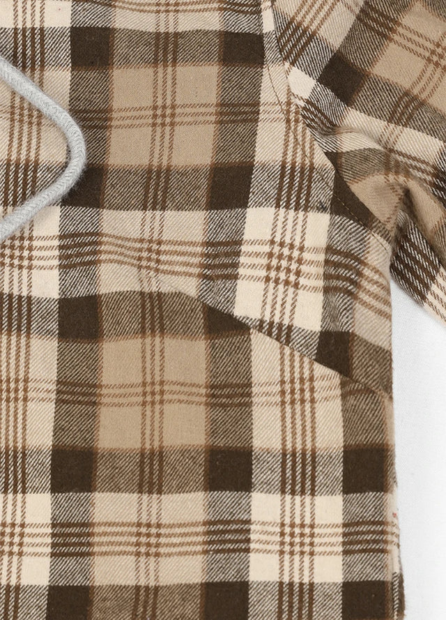 Women's Flower Whisperer Midweight Flannel Hooded Shirt