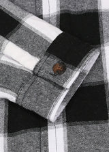 Women's Sherpa-Lined Full Zip Up Flannel Jacket with Fleece Hood