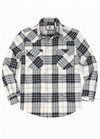 Men's Plaid Long Sleeve Western Shirt, Pearl Snap