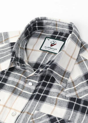 Men's Plaid Long Sleeve Western Shirt, Pearl Snap