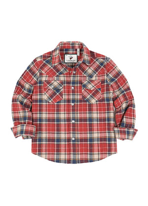 Kid's Long-Sleeve Western Shirt