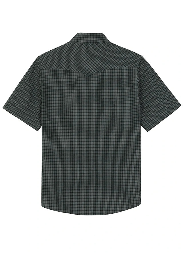 Men's Snap button Short-Sleeve Western shirt