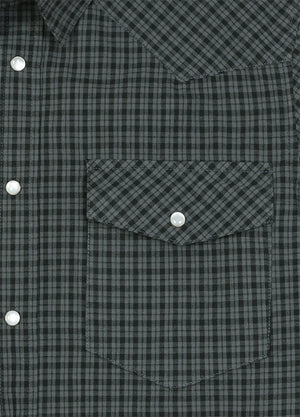 Men's Snap button Short-Sleeve Western shirt