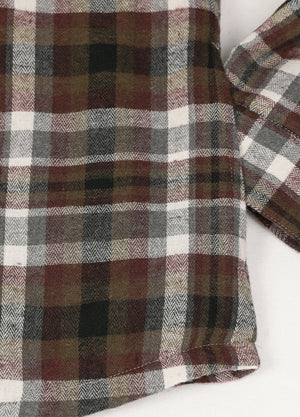 Women's Zip Up Flannel Shirt Jacket, Quilted Lined