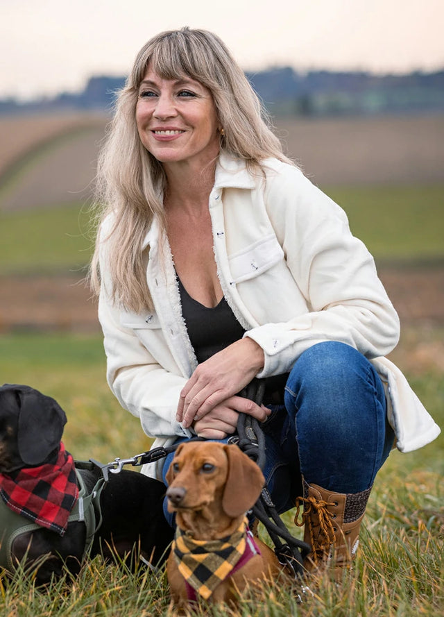 Women's Sherpa Lined Warm Shirt Jacket Button Up Winter Fleece Shirt