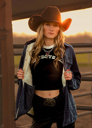 Women's Sherpa Lined Warm Shirt Jacket Button Up Winter Fleece Shirt