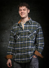 Men's Timberline Midweight Flannel Shirt,8oz