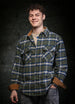 Men's Timberline Midweight Flannel Shirt,8oz