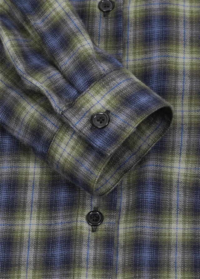 Women's Soft Flannel Shirt, Roll Up Sleeve