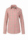 Women's Soft Flannel Shirt, Roll Up Sleeve