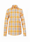 Women's Soft Flannel Shirt, Roll Up Sleeve