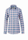 Women's Soft Flannel Shirt, Roll Up Sleeve