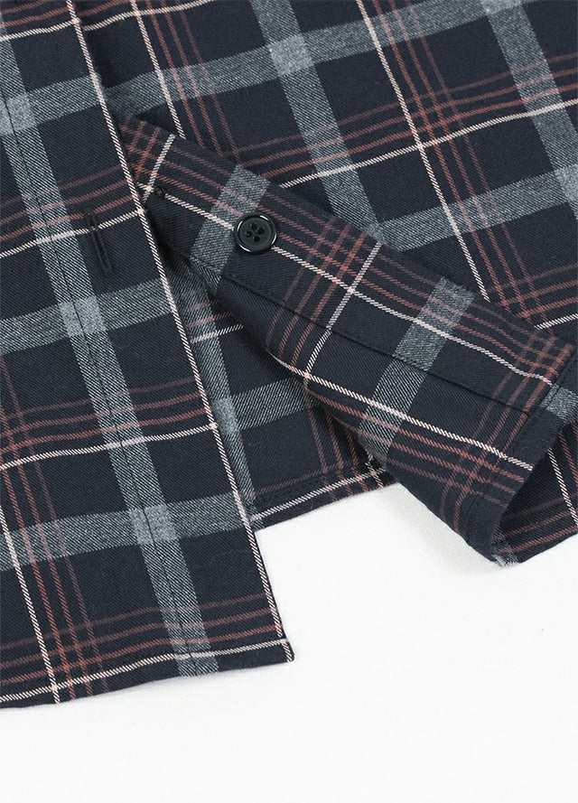 Women's Soft Flannel Shirt, Roll Up Sleeve