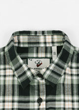 Women's Soft Flannel Shirt, Roll Up Sleeve