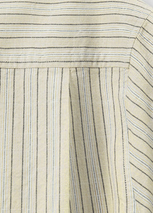 Men's Breathable Fine Stripe Short Sleeve Shirt