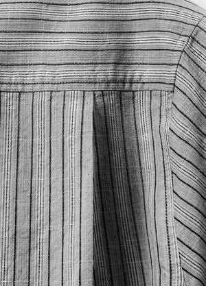 Men's Breathable Fine Stripe Short Sleeve Shirt