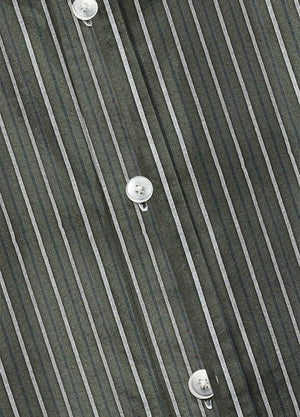 Men's Stripe Seersucker Short Sleeve Shirt