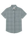 Men's Stripe Seersucker Short Sleeve Shirt
