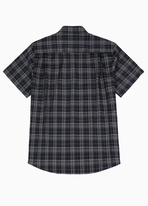 Men's Lightweight Plaid Short Sleeve Shirt