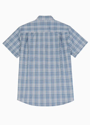 Men's Lightweight Plaid Short Sleeve Shirt