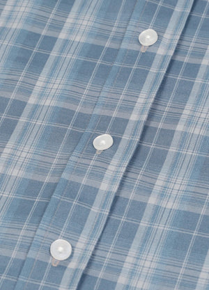 Men's Lightweight Plaid Short Sleeve Shirt