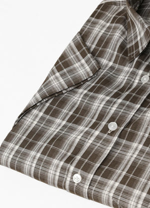 Men's Lightweight Plaid Short Sleeve Shirt