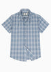Men's Lightweight Plaid Short Sleeve Shirt