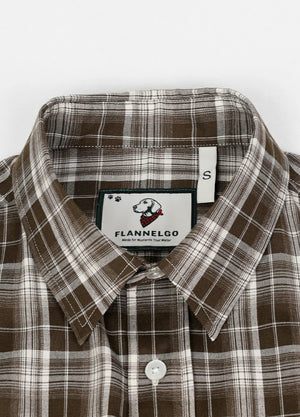 Men's Lightweight Plaid Short Sleeve Shirt