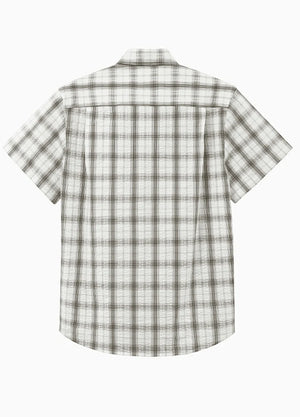 Men's Lightweight Air-Flow Seersucker Short Sleeve Shirt