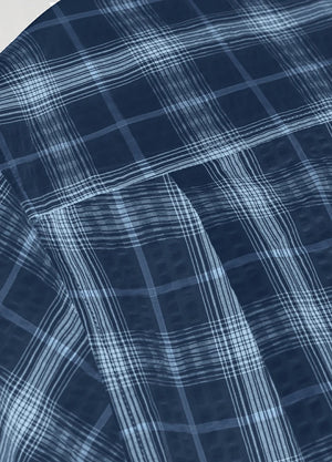 Men's Lightweight Air-Flow Seersucker Short Sleeve Shirt