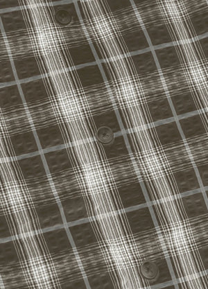 Men's Lightweight Air-Flow Seersucker Short Sleeve Shirt