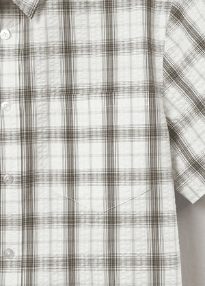 Men's Lightweight Air-Flow Seersucker Short Sleeve Shirt