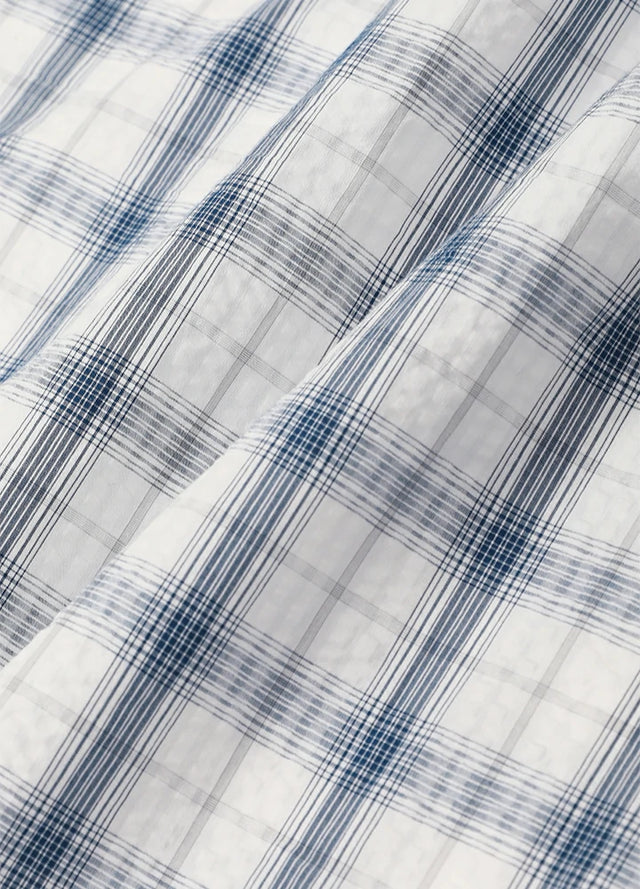 Men's Lightweight Air-Flow Seersucker Short Sleeve Shirt