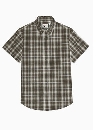 Men's Lightweight Air-Flow Seersucker Short Sleeve Shirt