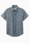 Men's Urban Linen Cotton Short Sleeve Shirt