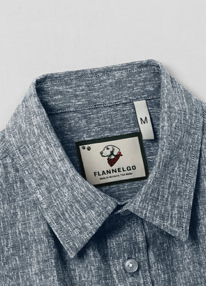 Men's Urban Linen Cotton Short Sleeve Shirt