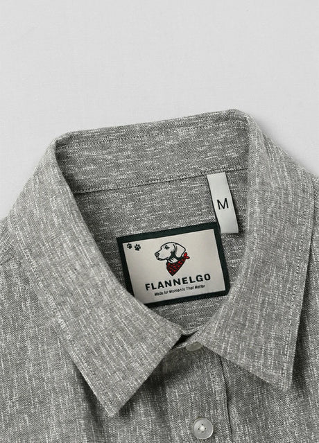 Men's Urban Linen Cotton Short Sleeve Shirt