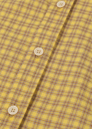 Women's Short-Sleeve Plaid Shirt