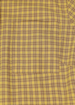 Women's Short-Sleeve Plaid Shirt